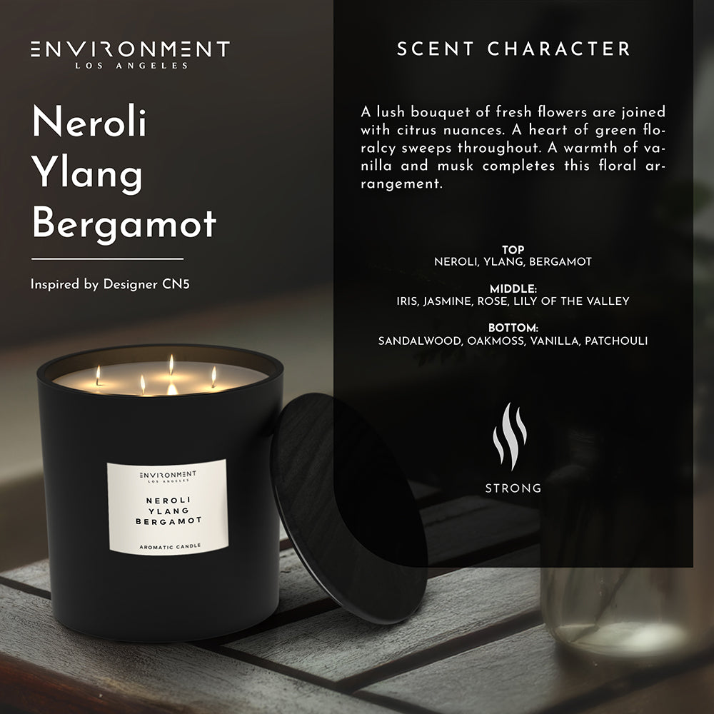 55oz Neroli | Ylang | Bergamot Candle (Inspired by Chanel Chanel #5®)